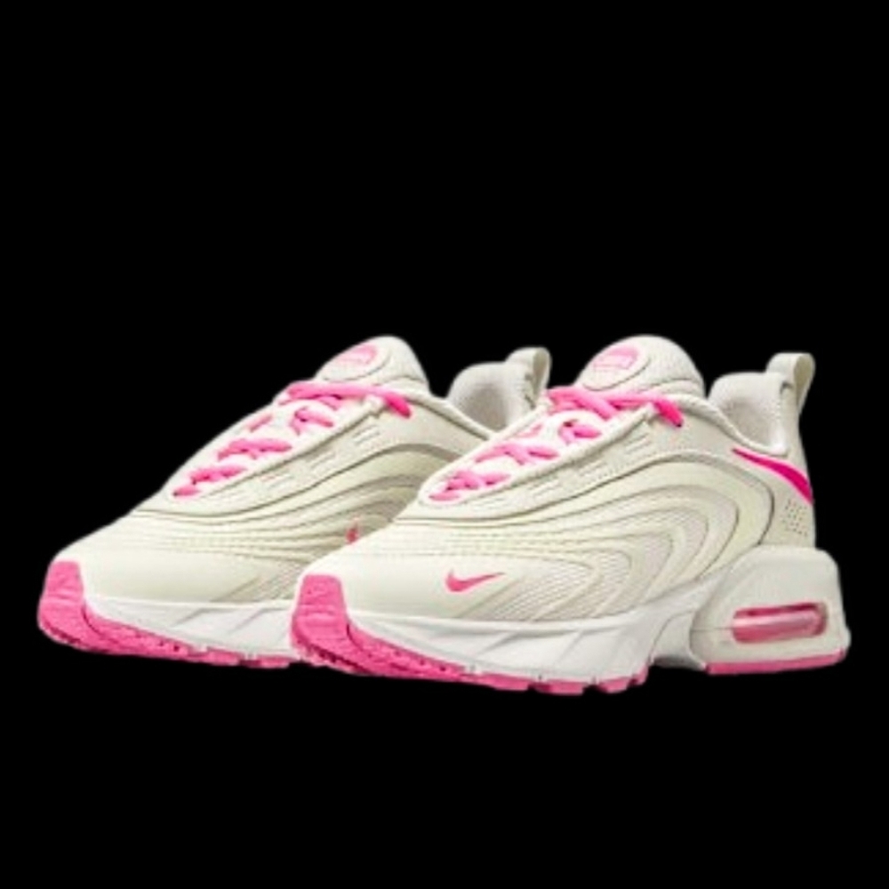 Nike Air Max Fire Running Womens/Kids Light Bone Hyper Pink Phantom